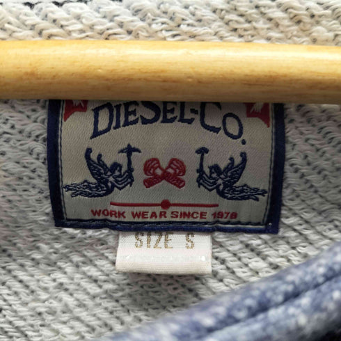 ディーゼル DIESEL ライダースジップパーカー レディース import:S