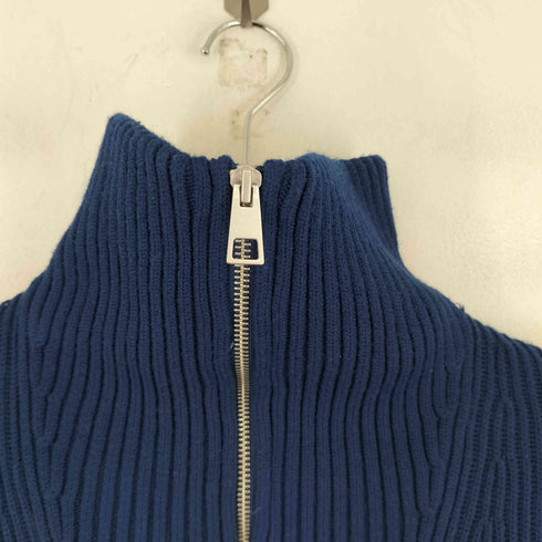 ザラ ZARA ハーフジップ ハイネックニット メンズ US L