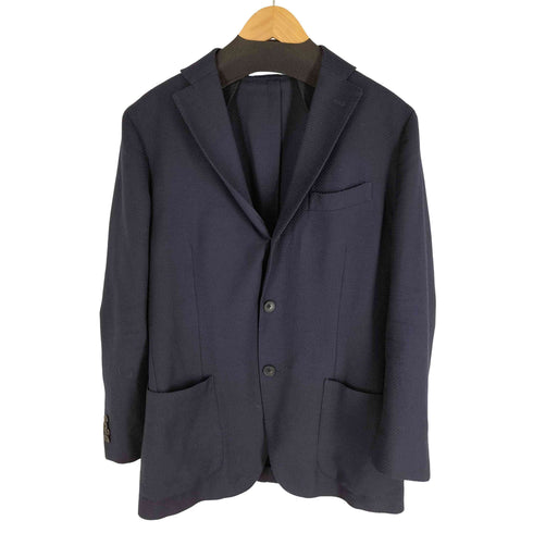 バーニーズニューヨーク BARNEYS NEWYORK Marzotto Havana生地 サマーウール 3B テーラードジャケット メンズ JPN:48