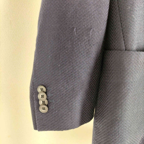 バーニーズニューヨーク BARNEYS NEWYORK Marzotto Havana生地 サマーウール 3B テーラードジャケット メンズ JPN:48
