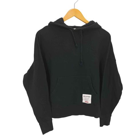 ミルクフェド MILKFED. PATCH LOGO SWEAT HOODIE レディース ONE SIZE
