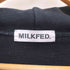 ミルクフェド MILKFED. PATCH LOGO SWEAT HOODIE レディース ONE SIZE