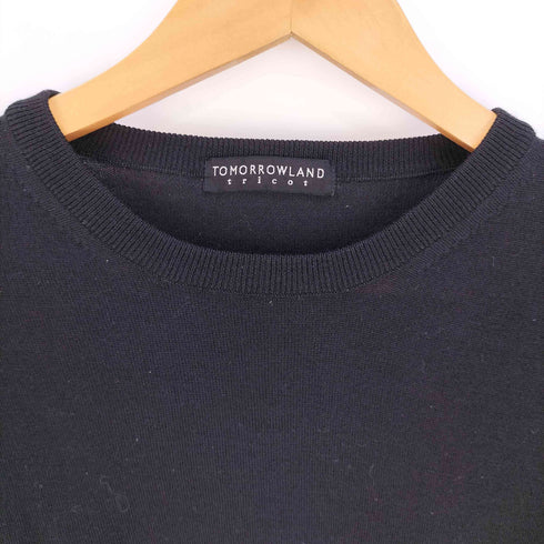 トゥモローランドトリコ TOMORROWLAND tricot ウール クルーネック ニット メンズ JPN:L