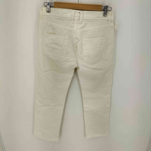 カレントエリオット CURRENT/ELLIOT WHITE DENIM DESTROY ダメージ加工ホワイトデニム レディース