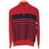 トミーヒルフィガー TOMMY HILFIGER ボーダーコットンハーフジップニット メンズ import:L