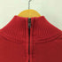 トミーヒルフィガー TOMMY HILFIGER ボーダーコットンハーフジップニット メンズ import:L