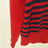 トミーヒルフィガー TOMMY HILFIGER ボーダーコットンハーフジップニット メンズ import:L
