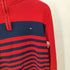 トミーヒルフィガー TOMMY HILFIGER ボーダーコットンハーフジップニット メンズ import:L