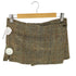 crinkle crinkle crinkle Harris Tweed wrap skirt レディース FREE