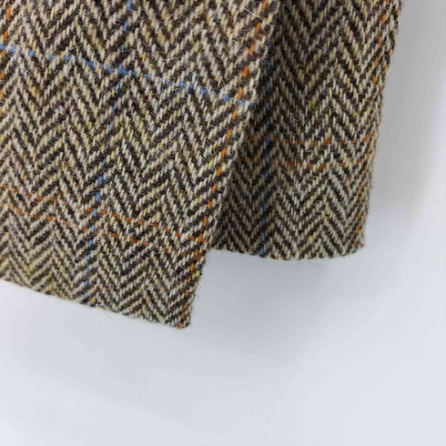crinkle crinkle crinkle Harris Tweed wrap skirt レディース FREE