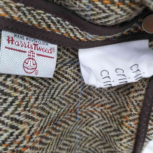 crinkle crinkle crinkle Harris Tweed wrap skirt レディース FREE