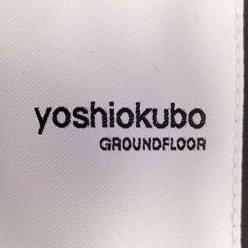 ヨシオクボグランドフロア yoshiokubo GROUNDFLOOR 24SS TWILL WIDE PANT メンズ JPN:2