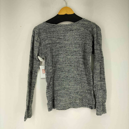 ヒステリックグラマー HYSTERIC GLAMOUR フロントプリントVネックコットンニット ヒスガール レディース FREE