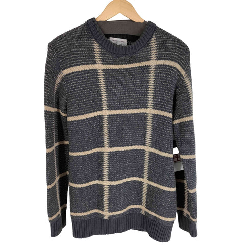 トゥモローランドトリコ TOMORROWLAND tricot 19AW チェック柄 ウール ニット メンズ JPN:S