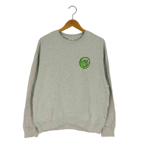 イストクンスト ISTKUNST LOGO & SMILY SWEATSHIRT ロゴ&スマイリー スウェット メンズ M