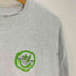 イストクンスト ISTKUNST LOGO & SMILY SWEATSHIRT ロゴ&スマイリー スウェット メンズ M