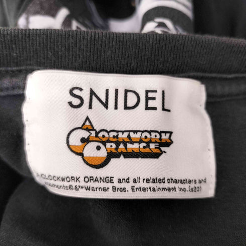 スナイデル snidel ムービープリントクルーネックS/S TEE レディース ONE