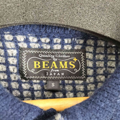 ビームスプラス BEAMS+ 23AW 7ゲージ クロッシェ ライク ポロシャツ メンズ JPN:S