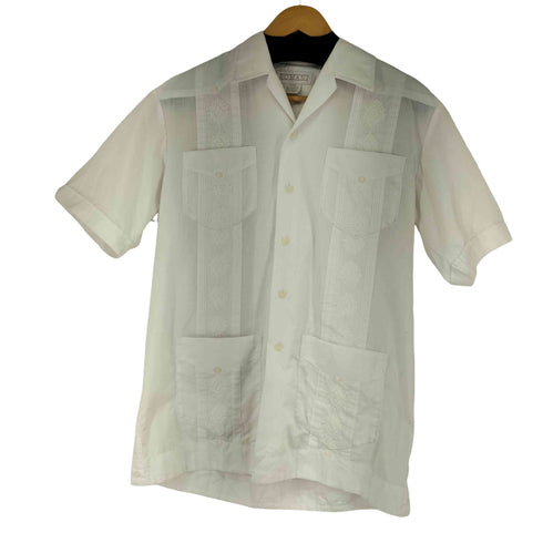 ロマーニ ROMANI 80-90S S/S キューバシャツ 開襟 メンズ JPN:S