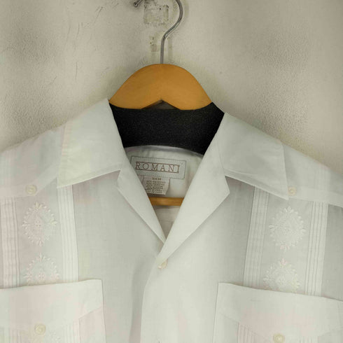 ロマーニ ROMANI 80-90S S/S キューバシャツ 開襟 メンズ JPN:S