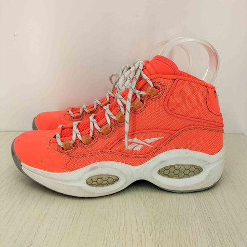 リーボック Reebok Question Mid Only The Strong Survive Atomic Red メンズ JPN:26