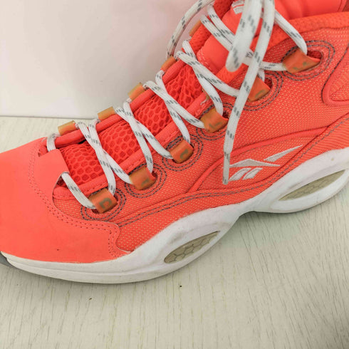 リーボック Reebok Question Mid Only The Strong Survive Atomic Red メンズ JPN:26