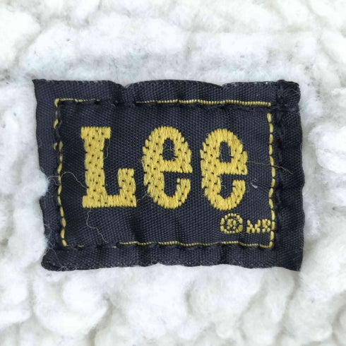 リー Lee 70-80s ケミカルウォッシュ ブラックデニム 裏ボア カバーオール シェルパ メンズ import:L