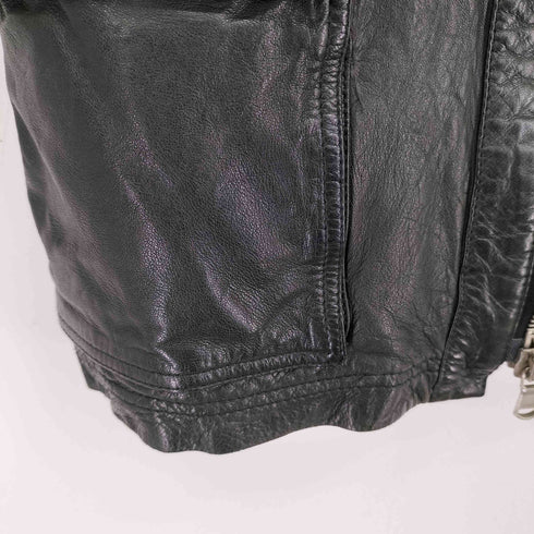 LAMPOジップ VERA PELLE レザージャケット メンズ