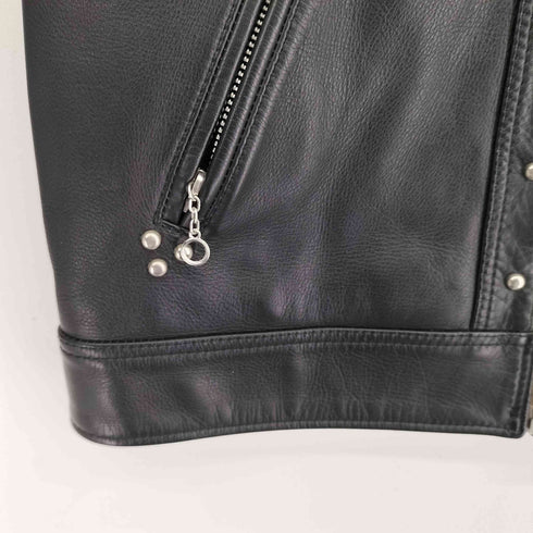 アンダーカバー UNDERCOVER 09SS スタッズ シングルライダース メンズ JPN:2