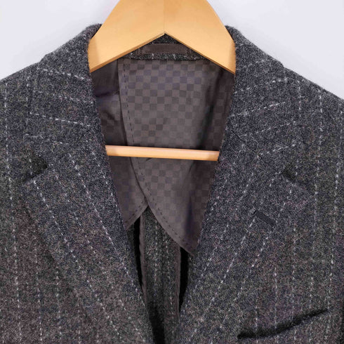 RESPECT Harris Tweed 社製 2B ウール テーラードジャケット メンズ import:M