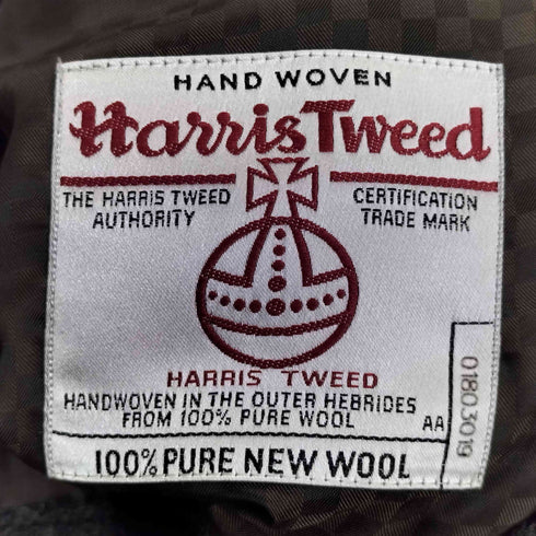 RESPECT Harris Tweed 社製 2B ウール テーラードジャケット メンズ import:M