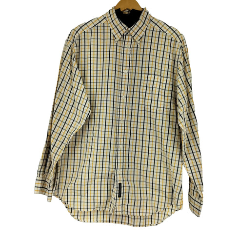 バナナリパブリック BANANA REPUBLIC L/S BD チェックシャツ メンズ JPN:M