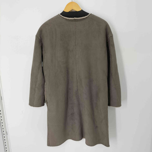 グリーンレーベルリラクシング GREEN LABEL RELAXING NFC フェイク ムートン コーディガン レディース JPN:38