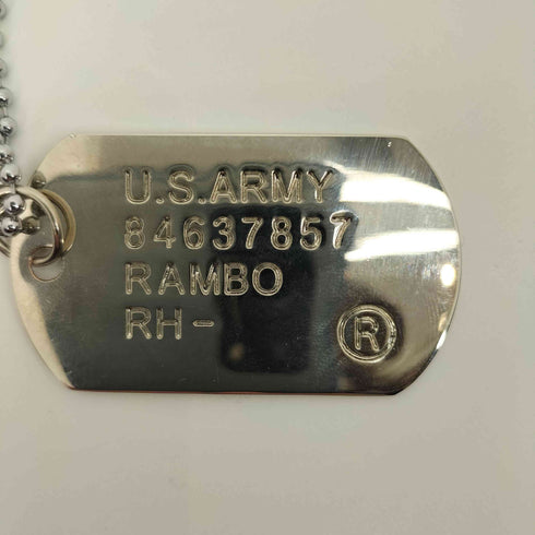 USMC レプリケーション アメリカ軍 認識票 ドッグタグ ネックレス メンズ