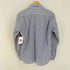 コムデギャルソンオム COMME des GARCONS HOMME 襟 袖 ドット切替 ストライプBDシャツ メンズ JPN:XS