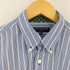 コムデギャルソンオム COMME des GARCONS HOMME 襟 袖 ドット切替 ストライプBDシャツ メンズ JPN:XS