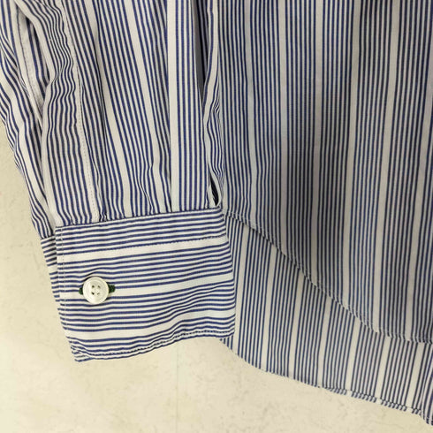 コムデギャルソンオム COMME des GARCONS HOMME 襟 袖 ドット切替 ストライプBDシャツ メンズ JPN:XS