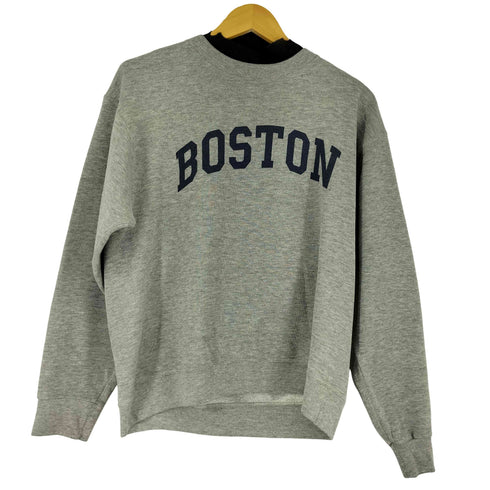 ザコットンエクスチェンジ THE COTTON EXCHANGE 90S MADE IN USA プリントクルーネックスウェット メンズ JPN:M
