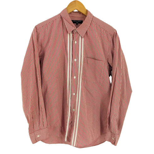 コムデギャルソンオム COMME des GARCONS HOMME フロントライン 片ポケ ギンガムチェックシャツ メンズ JPN:S