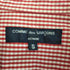 コムデギャルソンオム COMME des GARCONS HOMME フロントライン 片ポケ ギンガムチェックシャツ メンズ JPN:S