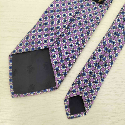 ブルックスブラザーズ 346 BROOKS BROTHERS USA製 総柄 シルク ネクタイ メンズ