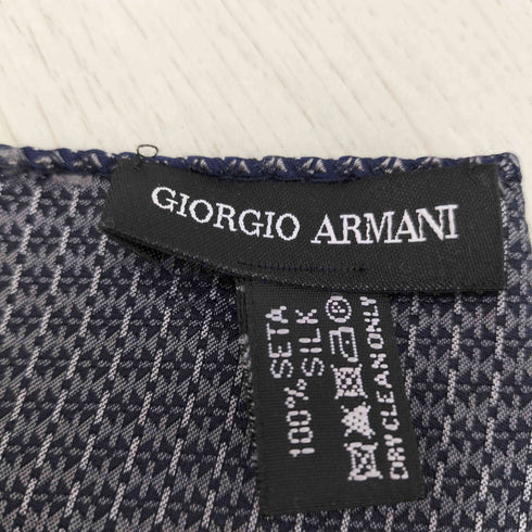 ジョルジオアルマーニ Giorgio Armani ポケットチーフ シルク メンズ