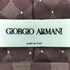 ジョルジオアルマーニ Giorgio Armani イタリア製 ダイヤ柄 シルク ネクタイ メンズ