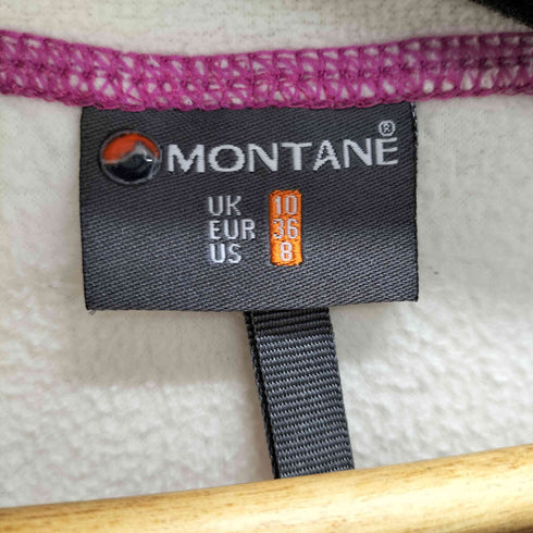 モンテイン MONTANE ハーフジップ フリースカットソー レディース UK:36