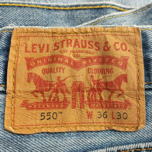 リーバイス Levis 550 ワイドデニムパンツ メンズ 36×30