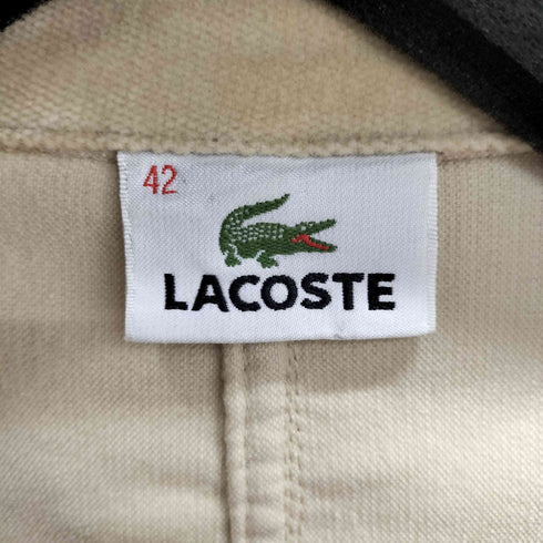 ラコステ LACOSTE ベルベットテーラードジャケット レディース EUR:42