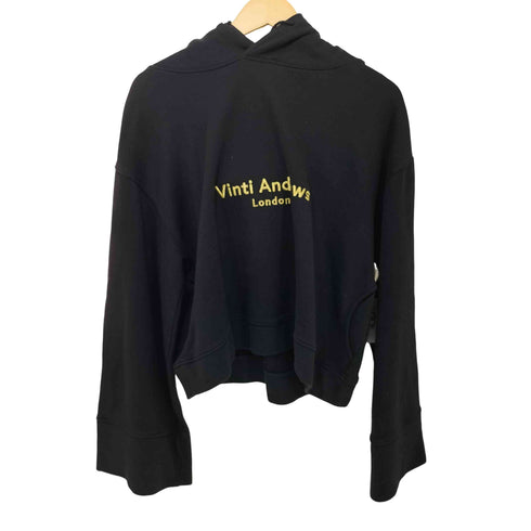 VINTI ANDREWS フロント刺繍プルオーバーパーカー メンズ import:S