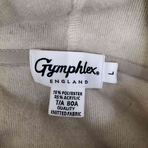 ジムフレックス GYMPHLEX くるみボタン ボア フーデッド ジャケット レディース JPN:L