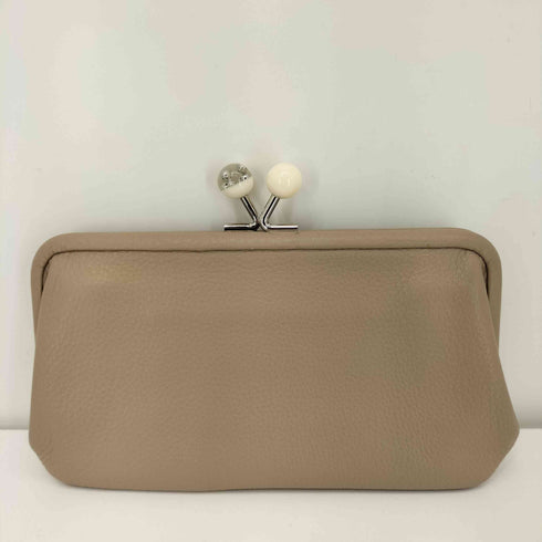イアパピヨネ ear PAPILLONNER アクリル玉がま口長財布 レディース