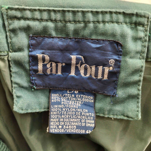 パーフォー Par Four 90S カップショルダーダービージャケット メンズ import:L